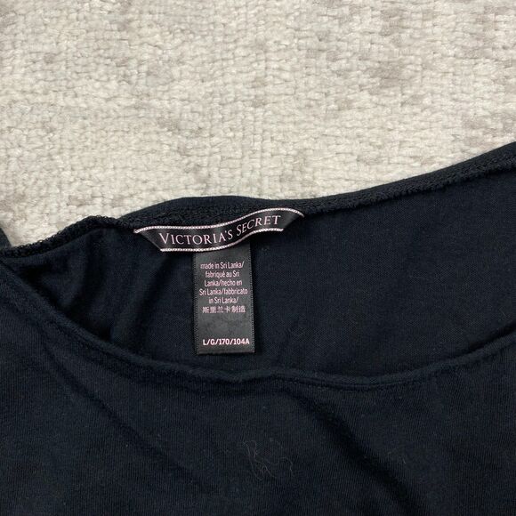 Victoria Secret T Shirt Lounge Tease Print Casual Womens Short Sleeve Size Large - Picture 3 of 5